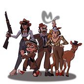 Mi Proyecto del curso: Ophelia encubierto Ein Projekt aus dem Bereich Animation, 2-D-Animation, Traditionelle Illustration, Zeichnung, Digitale Zeichnung, Digitale Illustration und Design von Figuren von Mariana Piraquive Gómez - 09.01.2022