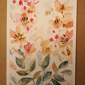 My project in Artistic Floral Watercolor: Connect with Nature course . Ilustrasi tradisional, Lukisan, Lukisan Cat Air & Ilustrasi Botani proyek oleh fajnawizja - 01.09.2022