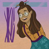 Mi Proyecto del curso: Introducción a la creación de personajes estilo cartoon. Traditional illustration, Character Design, and Drawing project by florsequeira_prof - 01.09.2022