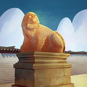 Cinematic Digital Illustration with Photoshop Project - The Dog. Traditional illustration, Design, and Painting project by goooooseduck - 01.01.2022