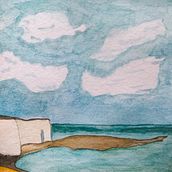 My project in Watercolor Techniques for Dreamlike Illustrations course. Un projet de Illustration traditionnelle, Dessin, Aquarelle et Illustration éditoriale de Anna Czyżewska - 09.01.2022