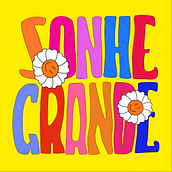 Sonhe grande - Tipografia expressiva animada com After Effects. Motion Graphics, Animation, T, pograph, Kinetic T, and pograph project by lasninasestudio - 01.09.2022