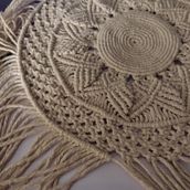 Meu projeto do curso: Técnicas de macramê circular. Arts, Crafts, Decoration, Fiber Arts, Macramé, and Textile Design project by Sophia Costa - 01.24.2022