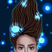 My project in Powerful Female Characters: Illustrating Confidence and Diversity course . % ali_langer tarafından hazırlanan Geleneksel illüstras, on, Tablo, Dijital İllüstras, on, Dijital Çizim, Dijital Bo, Ve ama projesi - 01.04.2022