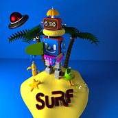 Mi Proyecto del curso: Ilustración 3D con Cinema 4D. 3D, Character Design, 3D Character Design, and 3D Design project by Jose Andres Larraguibel - 07.15.2020