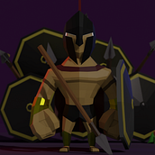 Mi Proyecto del curso: Modelado de personajes low poly para videojuegos Ein Projekt aus dem Bereich 3D, 3-D-Modellierung, Videospiele, Design von 3-D-Figuren und Design für Videospiele von michaelleanoschavez - 08.01.2022