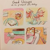 Illustriertes Tagebuch: Tägliche bewußte Übung. Un projet de Illustration traditionnelle , et Dessin de Jenny Gebauer - 07.01.2022