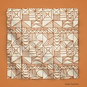 Desenho de estampas têxteis - Geometria e Marcadores. Traditional illustration, Accessor, Design, Costume Design, Pattern Design, Fashion Design, Printing, and Textile Printing project by Thays Coutinho - 01.10.2022