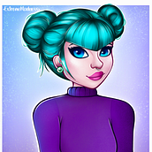 Mi Proyecto del curso: Retrato de personajes femeninos con Procreate. Traditional illustration, Digital Illustration, and Digital Drawing project by Seyla Sánchez - 01.10.2022