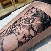 Mi Proyecto del curso: Diseño de tatuajes Blackwork. Traditional illustration, Digital Illustration, and Tattoo Design project by skull_nea1 - 12.29.2021