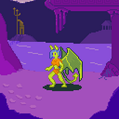 Mi Proyecto del curso: Introducción al diseño de personajes en pixel art. Character Design, Video Games, Pixel Art, and Game Design project by Miguel Martín Hernández - 01.10.2022