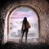 ENTRADA SECRETA AL OLIMPO. Un progetto di Fotografia, Postproduzione fotografica, VFX, Ritocco fotografico, Fotografia artistica, Composizione fotografica e Fotomontaggio di José Navas - 11.01.2022
