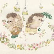 My project in Delicate Watercolors for Narrative Illustration course. Projekt z dziedziny Trad, c, jna ilustracja, Malowanie akwarelą i Ilustracje dla dzieci użytkownika Yoshiko Sasaki - 03.01.2022