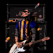 Mi Proyecto del curso:  Ilustración a todo volumen con Procreate. Un progetto di Illustrazione tradizionale, Illustrazione digitale e Disegno digitale di Matias - 11.01.2022