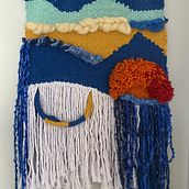 Tapeçaria Das Águas. Un projet de Création d'accessoires, Artisanat, Décoration, Décoration d'intérieur, Art textile , et Design textile de Fernanda Pedrosa - 10.01.2022
