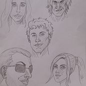 Meu projeto do curso: Introdução ao desenho de personagens para animação e videogames. Traditional illustration, Animation, Character Design, Video Games, and Game Design project by augustofsmancini - 01.11.2022