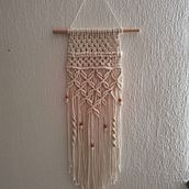 Mi Proyecto del curso: Macramé: nudos básicos y complejos. Accessor, Design, Interior Design, Decoration, Fiber Arts, Macramé, and Textile Design project by qfb_fa_arellano - 01.11.2022