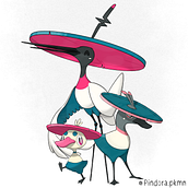 fakemon. Un progetto di Design, Illustrazione tradizionale, 3D, Character design, Illustrazione digitale, Disegno e Creatività di henrique silveira - 11.01.2022