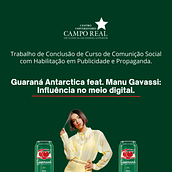 Guaraná Antárctica feat. Manu Gavassi: Influência no Meio Digital. Un progetto di Pubblicità di Samuel Linhares - 30.06.2021