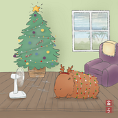 Capybaras. Un proyecto de Ilustración tradicional y Diseño de personajes de Vivian Kaneko - 12.01.2022