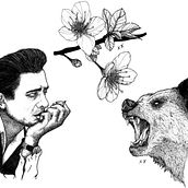 Mi Proyecto del curso: Diseño de tatuajes Blackwork. Un progetto di Illustrazione tradizionale, Illustrazione digitale e Design di tatuaggi di Alejandro Noriega Rodríguez - 12.01.2022
