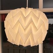 My paper lamp shades. Arts, Crafts, and Lighting Design project by Ivar Grunnaleite - 01.10.2022