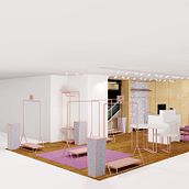 Retail Design Project. Un projet de Architecture d'intérieur, Design d'intérieur, Décoration, Décoration d'intérieur , et Design d'espace de Giacomo Datteri - 12.01.2022