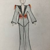 Mój projekt z kursu: Wprowadzenie do projektowania mody. Fashion Design project by Małgorzata Kiełbasa - 01.12.2022
