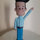 Mi Proyecto del curso: Modelado de personajes con pasta de azúcar. Projekt z dziedziny Projektowanie postaci użytkownika ceciliareynoso2013 - 06.01.2022