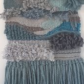 My project in Hand Weaving Techniques for Beginners  course Ein Projekt aus dem Bereich H, werk, Dekoration von Innenräumen, Weben, Weben und Textildesign von Esther Grau - 12.01.2022