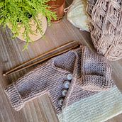Mi Proyecto del curso: Tejido de punto para prendas infantiles. Fashion Design, Fiber Arts, DIY, Knitting, and Textile Design project by Naya Araujo - 01.12.2022