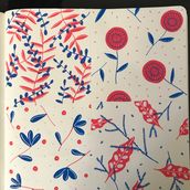 My project in Botanical Patterns in a Sketchbook: Conquer the Blank Page course. Traditional illustration, Pattern Design, Botanical Illustration, and Sketchbook project by greco.daniela - 01.13.2022