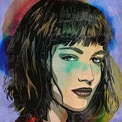 Il mio progetto del corso: Ritratto vettoriale con texture manuali. Un projet de Illustration vectorielle de Daniele Grappoli - 11.01.2022