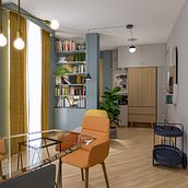 Seguendo passo passo il progetto di Lia ho completato la progettazione dell'appartamento. Interior Architecture, Interior Design, Decoration, Interior Decoration, and Retail Design project by gianlucamazzolani - 01.13.2022
