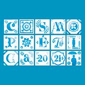 Cosmopoética 2021. Un proyecto de Diseño editorial y Diseño gráfico de Bee Comunicación - 01.11.2021