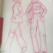 Gomel, edad 16, zodiacal Tauro. Traditional illustration, and Character Design project by merr7901 - 01.13.2022