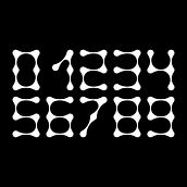 Bones type. Design, Lettering, and Graphic Design project by Adrià Molins - 01.13.2022