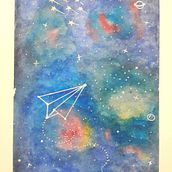 Mon projet du cours : Techniques modernes d’aquarelle. Ilustração tradicional, Artes plásticas, Pintura, e Pintura em aquarela projeto de camille_alcover - 13.01.2022