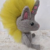 Mi Proyecto del curso: Needle felting: creación de personajes con lana y aguja Ein Projekt aus dem Bereich H, werk, Spielzeugdesign, Nadelfilzen, Textildesign und Design von Luisa Ana Giglione - 13.01.2022