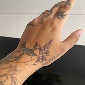 Mi Proyecto del curso: Tatuaje para principiantes. Tattoo Design project by Nathaly Jofré Díaz - 01.13.2022