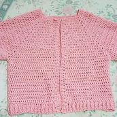 Mi Proyecto del curso:  Top-down: prendas a crochet de una sola pieza. Fashion Design, Fiber Arts, DIY, Crochet, and Textile Design project by piaarellano4 - 01.12.2022