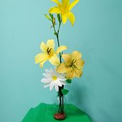 Mi Proyecto del curso: Diseño de flores realistas en papel. Paper Craft, Decoration, and DIY project by marce1681 - 01.13.2022