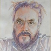 Mi Proyecto del curso: Retrato artístico en acuarela. Fine Arts, Painting, Watercolor Painting, and Portrait Drawing project by Elise - 01.10.2022