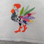 Mi Proyecto del curso: Técnicas de bordado: ilustrando con hilo y aguja. Embroider, and Textile Design project by Guillem Mateu Marín García - 01.14.2022
