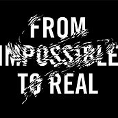 From impossible to real. Design, and Lettering project by Adrià Molins - 01.14.2022