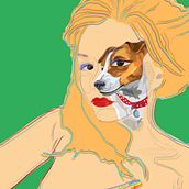 Marlu. Traditional illustration project by yazarsecil - 01.14.2022