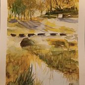 Meu projeto do curso: Paisagens naturais em aquarela. Un projet de Beaux Arts, Peinture , et Aquarelle de Maria Antonia Benutti - 14.01.2022