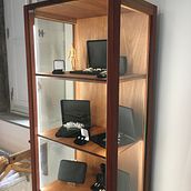 Cristaleira Belina. Design, Furniture Design, and Making project by Vinícius Schmidt - 01.14.2022