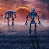 SF. Een project van Fotomontage y Digitaal ontwerp van Maiwen Marchal - 15.01.2022