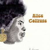 portrait d'Alice Coltrane, jazz woman (encre, stylo et crayon). Projekt z dziedziny Trad, c i jna ilustracja użytkownika Automne Rey - 15.01.2022